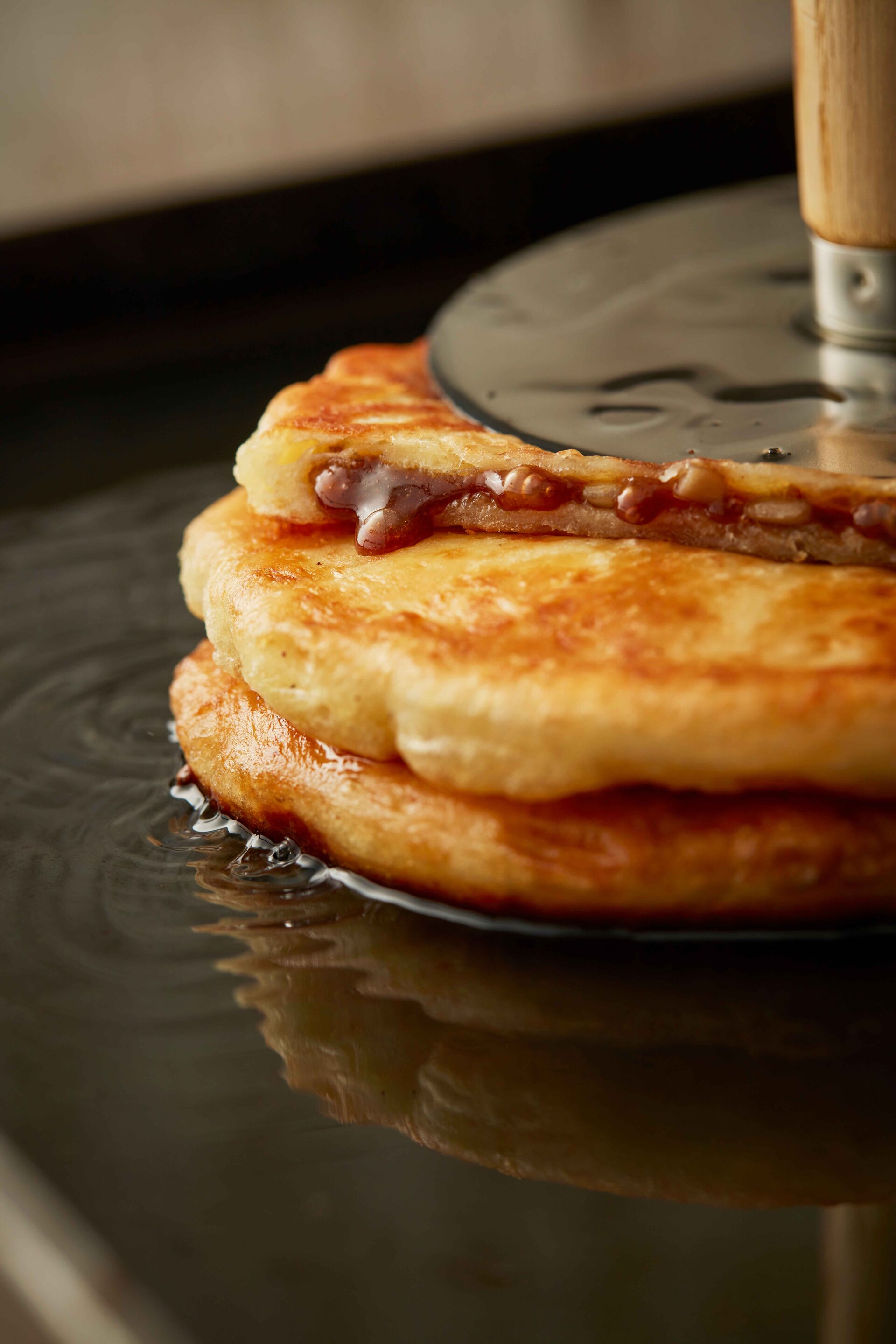 Hotteok (panqueca doce)